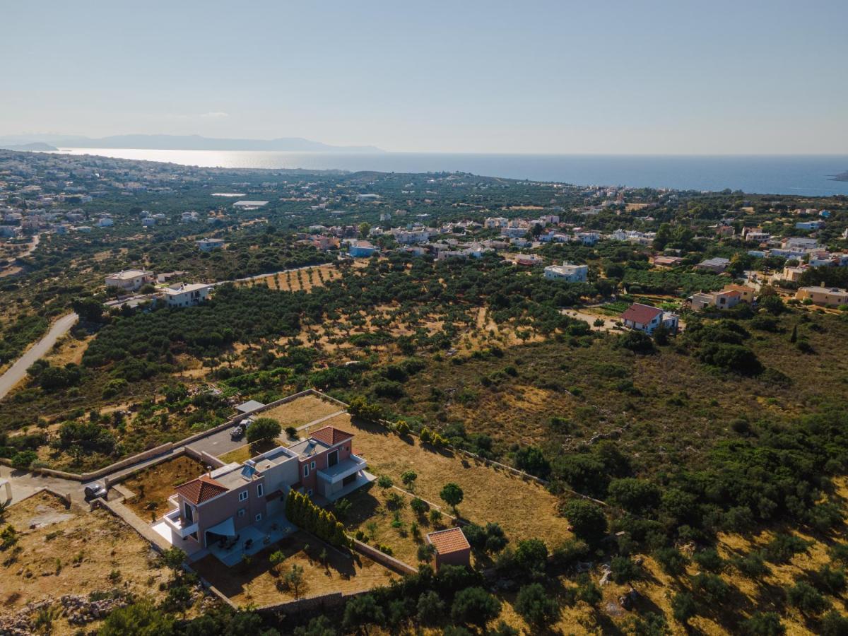 Harmony Deluxe Villa With Sea Mountain View Kambáni Kültér fotó